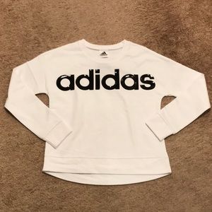 adidas Youth L/S French Terry Pullover